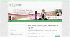 Desktop Screenshot of fittolivetoday.com